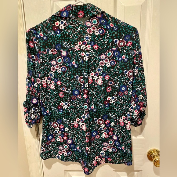 Express Floral Blouse - Picture 6 of 6